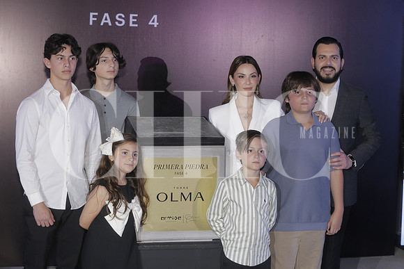 Sergio Ganem, Gael Ganem, Valentina Garza Mercado, Matias Ganem, Emilio Ganem y Sergio Ganem 5