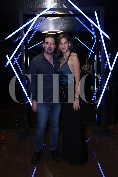 Hugo Alanís y Laura Elizondo