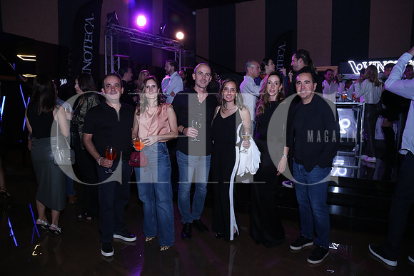 Marcelo Garza, Sofy Garza de Garza, Abdrés Cueva, Martha García de Cueva, Sandra Muñóz y Raúl García