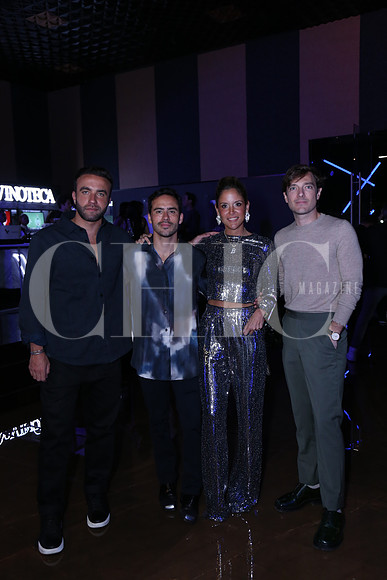 Roberto López, Elías Gotchicoa, Susana Goicochea de Bremer y Baptiste de Mae