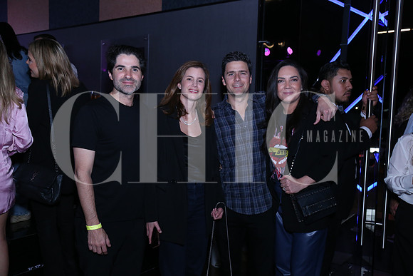 Natividad González, Cecy Zablah de González, René Elizondo y Nora Franco de Elizondo
