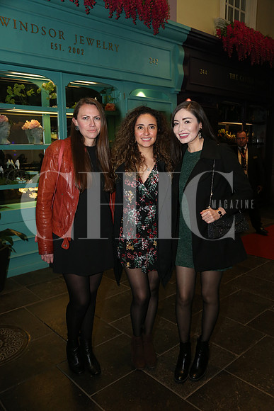 Angelica Jaime, Mariana Cardenas y Natali Cruz