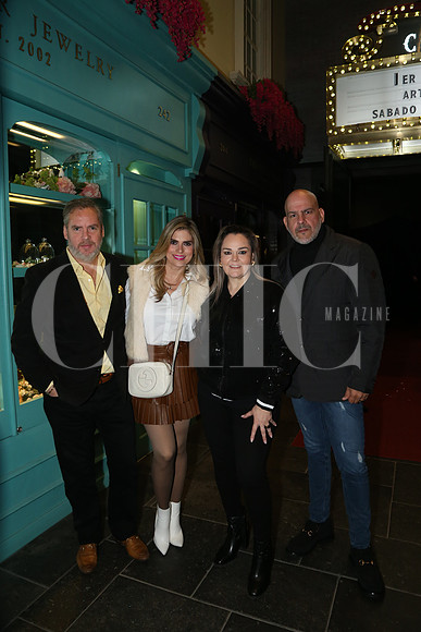 Antonio Montoya, Lorena Cortinas, Paty Arrambide y Victor Nuñez