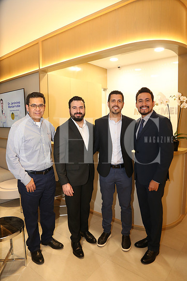Eduardo Mendoza, Alain García, Irving López y Jorge Galán 1