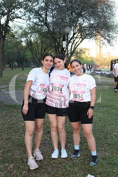 Sofia Álvarez, Alejandra Ortegón y Regina Rueda