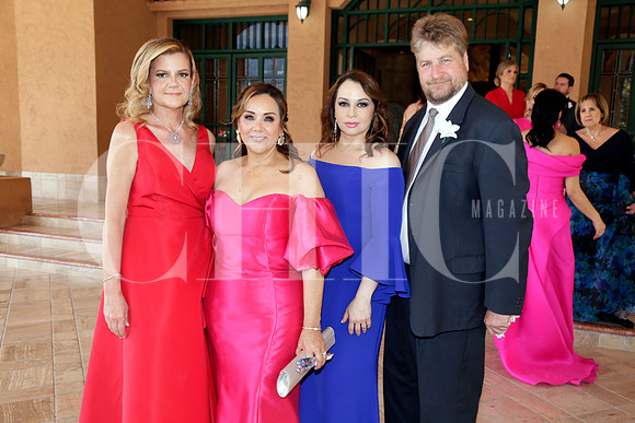 Bárbara Fiehn de Junco, Ingrid Fiehn, Catalina Martínez de Fiehn y Patrick Fiehn