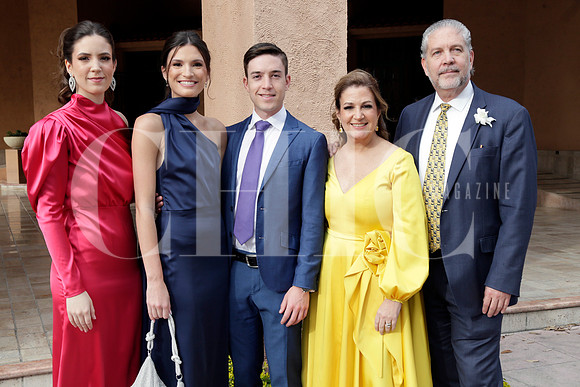 Greta Warnholtz, Hanna Gray,  Edgar Warnholtz,  Lydia Pérez de Warnholtz y Edgar Warnholtz