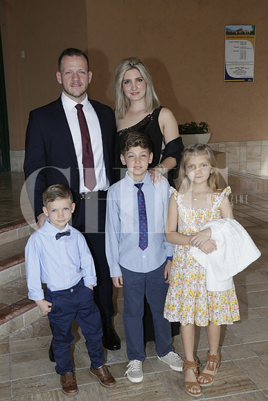 Jorge Pallas, Cristina Lecanda, Mateo Pallas,  Jorge Pallas y Cristina Pallas