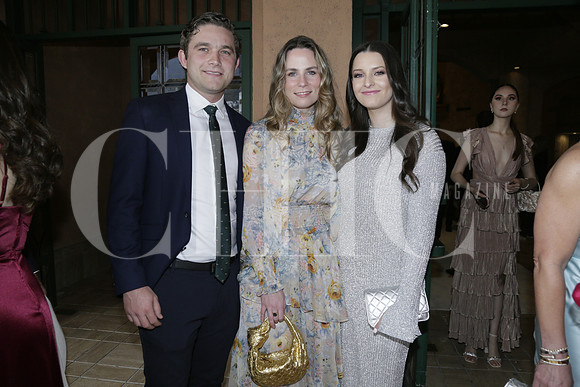 Patricio Guerra, Adriana Bremer y Fernanda Margain