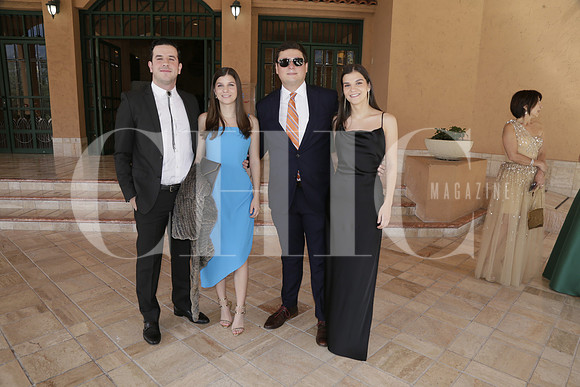 Roberto Elizondo, Sofia Rhon, David Urquiza y Paola Rhon