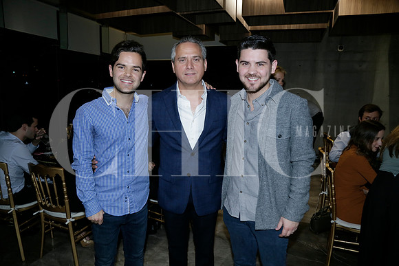 Fernando Llovera, Alejandro Marín y Humberto Llovera
