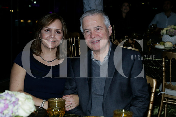 María Teresa Cantú de Llovera y Humberto Llovera