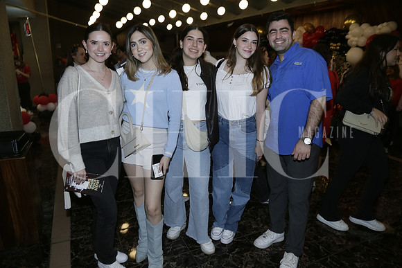 Ana Sofia Huerta, María Fernanda Elizondo, Dana Salazar, Lorena Zapata y José Humberto López (2)
