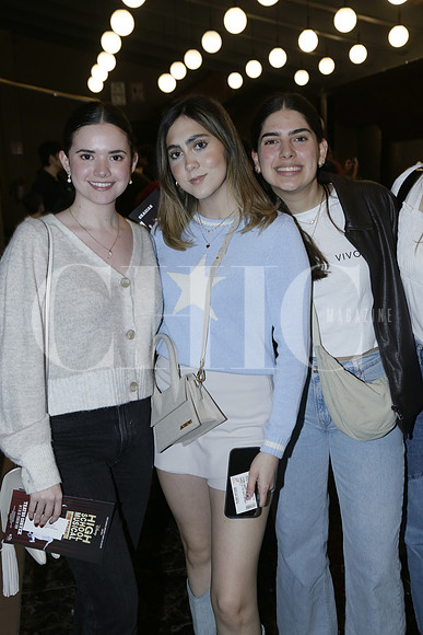 Ana Sofia Huerta, María Fernanda Elizondo y Dana Salazar