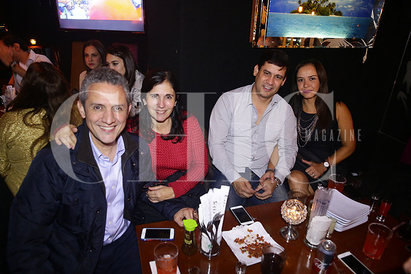 Alberto Coronado, Maria Elena Fernandez, Mauricio Guzman y Charis Fernandez