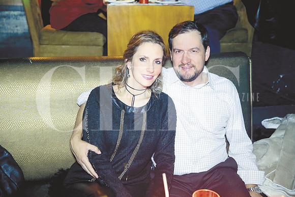 Jacqueline Font y Jorge Sagaón