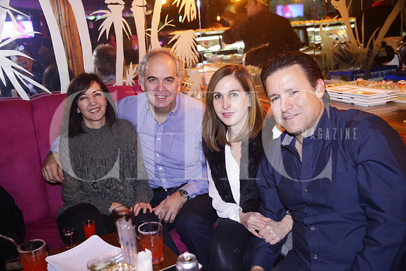 Irene de Riojas, Eduardo Riojas, Dilma de Guzman y Alejandro Guzman