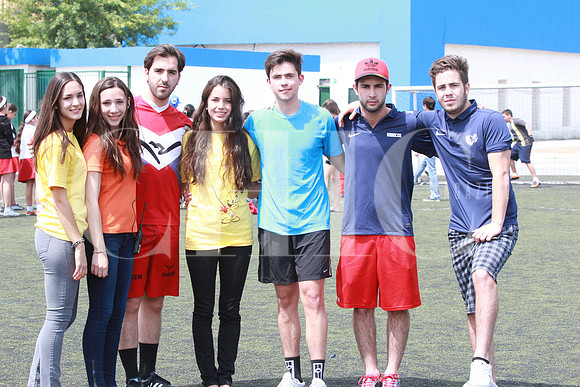 Ana Karen Garza,  Eva de León, Rodigo Salinas, Paulina Álvarez, Juan Pablo Chávez, Javier Mtanous y Fernando de Castro
