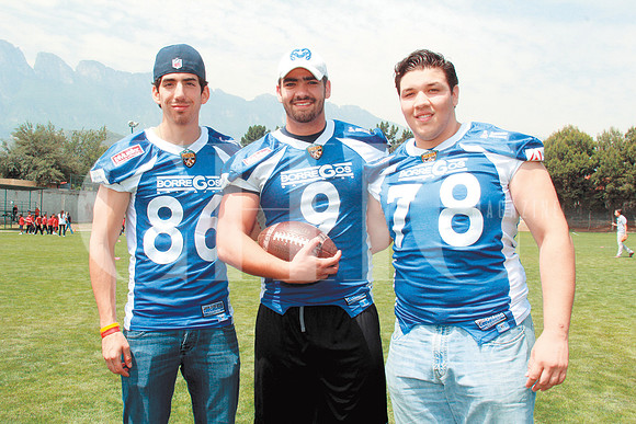 Gerardo Elizondo, Gustavo Padilla y Javier González