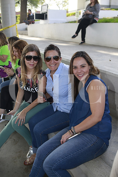 Erika Villarreal, Margaret Ayala y Sandra Reza