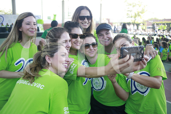 Alejadra de Carbajal, Mariel Fernandez, Marigot Quintanilla, Marcela Lopez, Maria Rivero, Dianis Hernandez, Baby Garcia y Martha Celia Villarreal