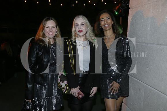 Alejandra Villarreal, Carmina Martínez y Jacky Suárez