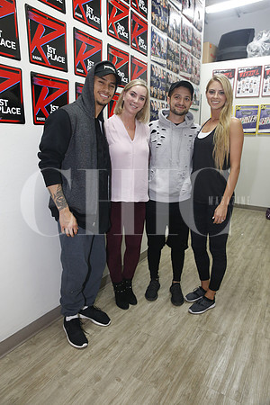 CJ Salvador, Maries Gómez de Del Valle, Nick Demoura y Maries Del Valles de Elizondo