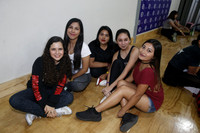 Isabel Gutiérrez, Karla Meza, Samaira Bautista, Sofía Alcale y Anggy Márquez