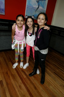 Diana González, Estefania Salazar y Elisa Vallecillos
