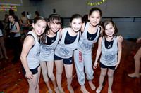 Daniela Cueva, Samanta Lozano,  Yanela González,  Valentina González y Alexandra Canavati