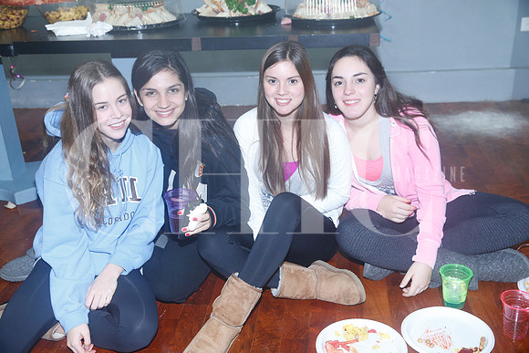 Priscila Husemann, Catalina Garza, Daniela Gomez y Baárbara Jimenez
