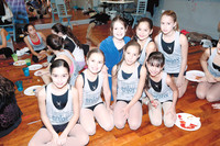 Sofía Marino, Romina Villarreal Balbina Llovera, Samanta Lozano, Lucía Navies, Valentina González y Regina Rivero