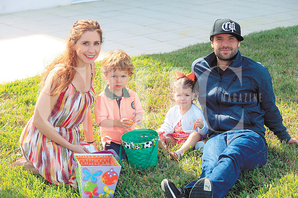 Mariana Lambreton, Beto Domene y Beto Domene