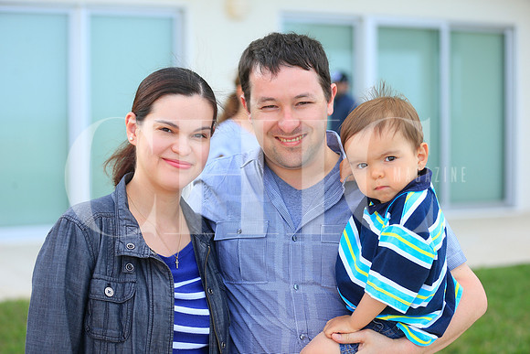 Lucía González, Jorge Martínez y Miguel Martínez