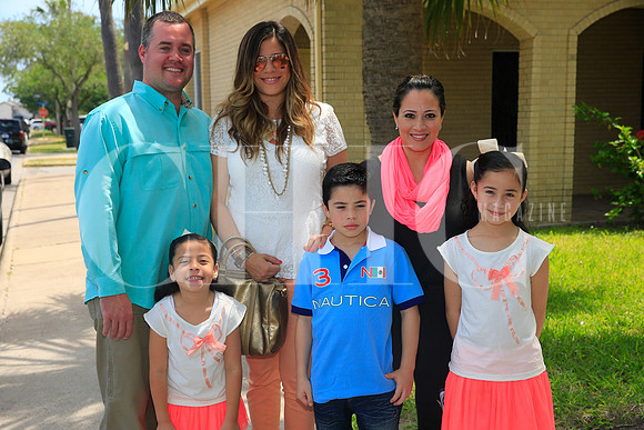 Darren Parker, Astrid Luna, Brenda Luna, Paulina Rechi, Alex Rechi y Viviana Rechi (1)