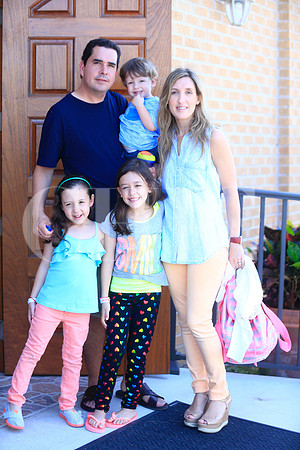 Marina Guajardo, Paulina Guajardo, Marcelo Guajardo, Marcelo Guajardo jr. y  Susana Salas de Guajardo