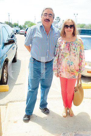Benjamín Clariond y Maria de Lourdes Domene de Clariond