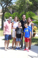 Alejandro Rodriguez, Martha Celia Villarreal de Rodriguez, Adrian del Castillo,  Erika Villarreal de Del CAstillo, ANdres MArcelo Rodriguez y diego del Castillo