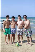 Americo Martinez, Diego Martinez, Jose Carlos Villanuevaz y Alejandro Gutierrez