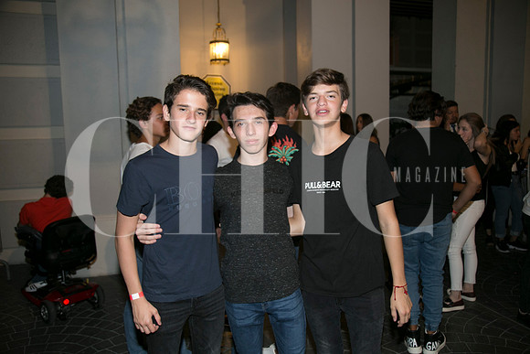 Jorge Berasaluse, Iker Villasñor y Diego Sanchez