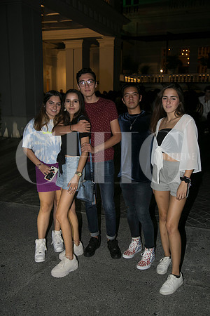 Roberta Herrera, Cristina Guajardo, Mauricio Navaa, Gabriel Torres y Rebeca Robles