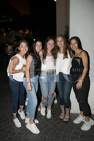 Ema Villarreal, Roberta Garza, Gabriella Lazo, Cordelia Bremer y Nicole Saad