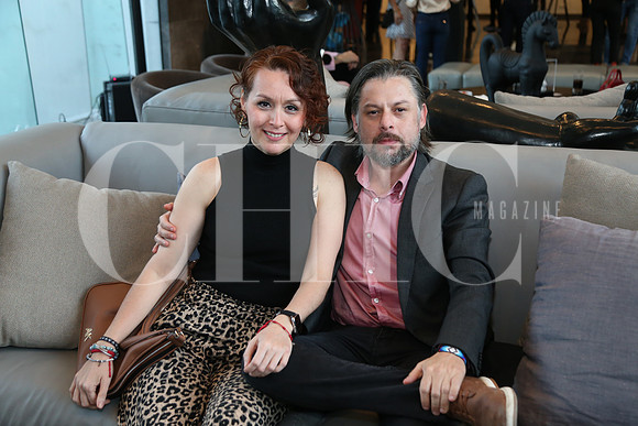 Sandy Silva y Gerardo Arellano