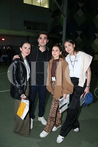 Cordelia Tamez, Bernardo Cavazos, Cordelia Martínez y María Emilia Ramos