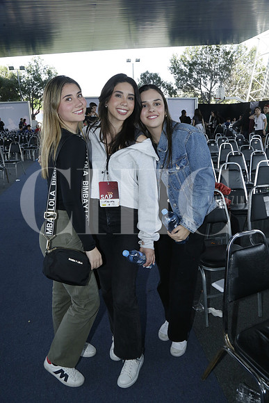 Aida Nahas, Mariana Santos y Regina Garza
