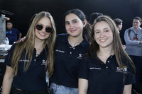 Begoña Fernández, Carmén Somohano y maría González