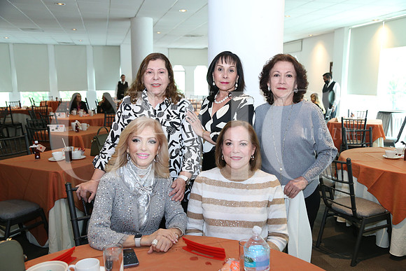 Sylvia Barba, Martha Rangel de Rodríguez, María Teresa de Luna, Elsa Aguirre y Graciela Garza de Torres0