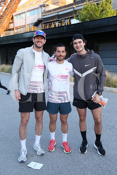 Omar Gameros, Diego Guzmán y Robeto Gallegos