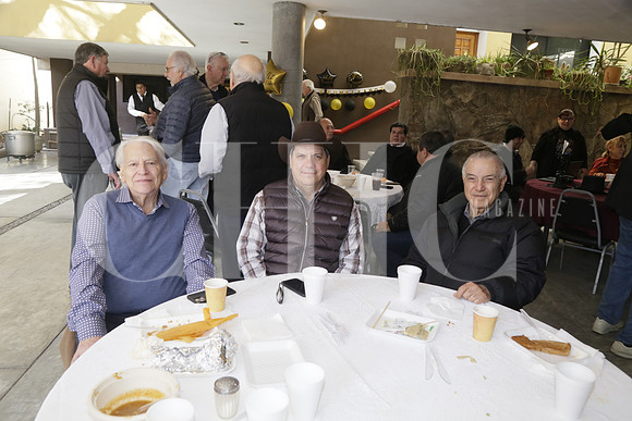 Arturo Moyeda, Gregorio Farias y  Gregorio Farias