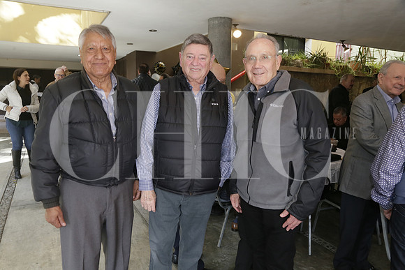 Marcos Trejo, Rogelio Montemayor y Everardo Padilla
